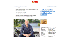 Desktop Screenshot of dsnetwork-network.ryze.com
