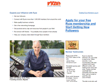 Tablet Screenshot of hbb-network.ryze.com