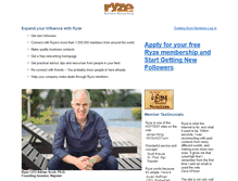 Tablet Screenshot of homebusiness-network.ryze.com