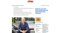 Desktop Screenshot of nichemarketing-network.ryze.com